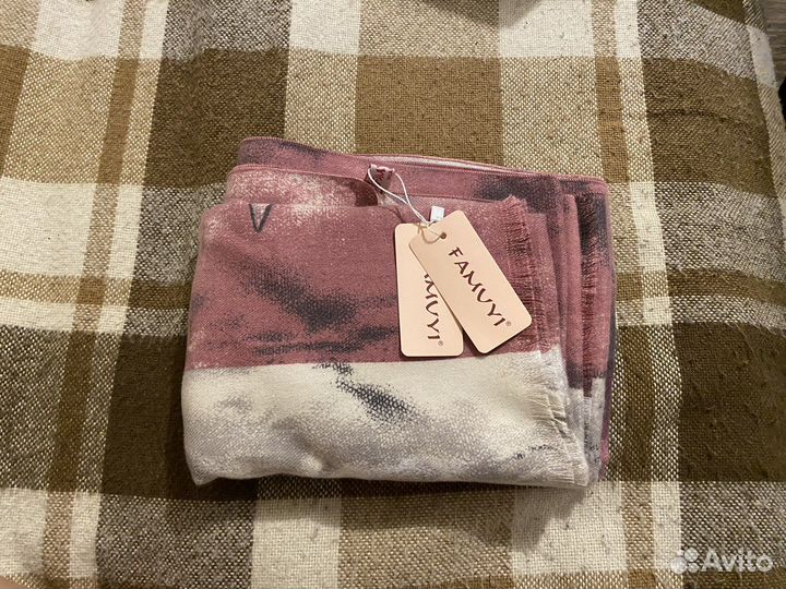 Палантин (шарф) женский, кашемировый