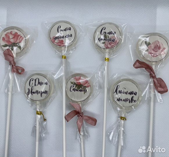 Леденцы ручной работы из сахара и изомальта