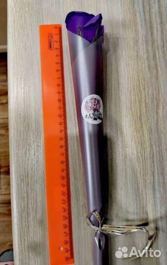 Мыльная роза штучно