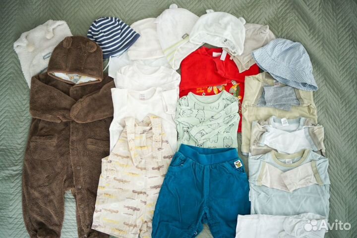 Пакет фирменной одежды для мальчика 62-68