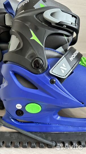 Коньки детские раздвижные 38-41