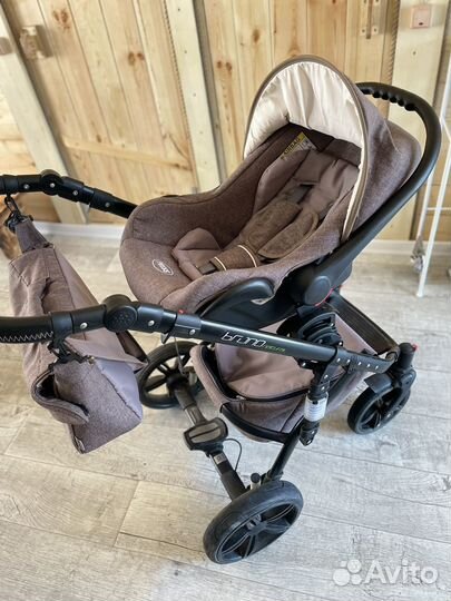 Коляска riko bruno 3 в 1