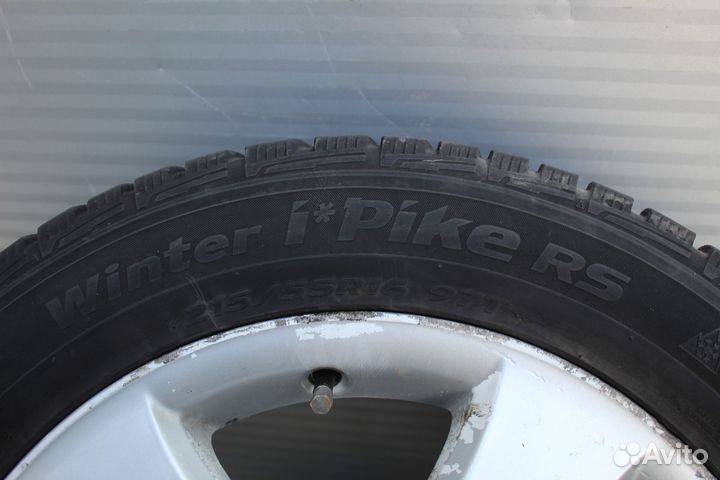 Диски Toyota + Hankook Winter I*Pike RS 215/55/16