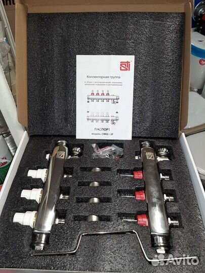 Коллектор для теплого пола на 3 контура