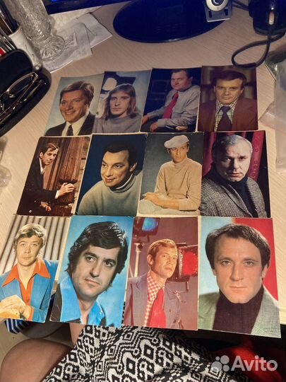 Открытки актеров. СССР цветные