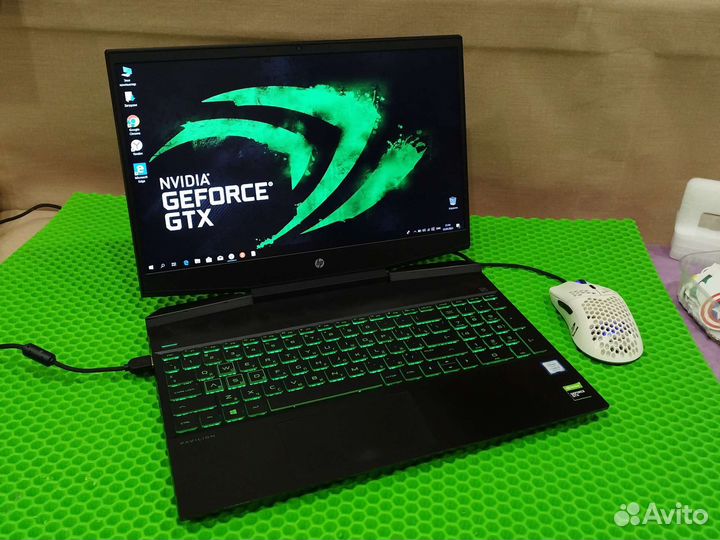 Игровой HP (IPS/GTX1660Ti-6GB/i5/16GB/SSD256+1TB)