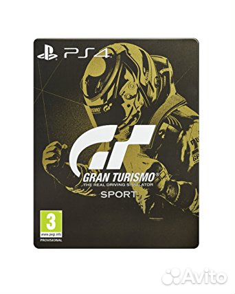 Gran turismo sport в металлическом кейсе ps4