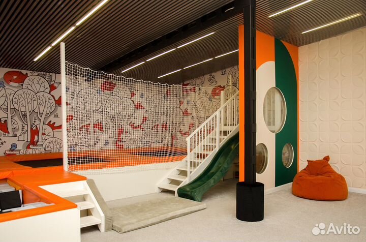 Детский лофт Игровая комната Лис