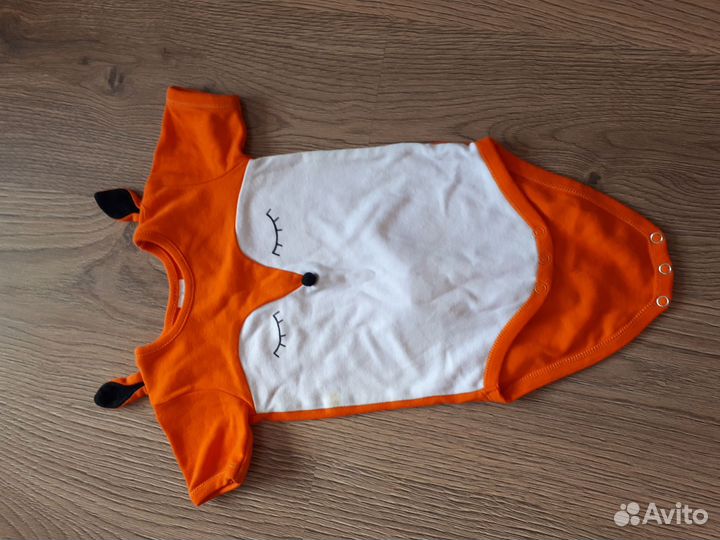 Боди лисичка 68