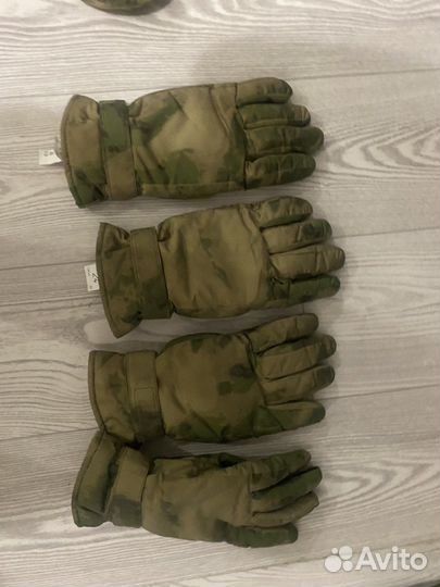 Перчатки военные (зимние) расцветки мох новые
