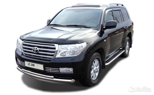 Защита переднего бампера Land Cruiser 200 2008+