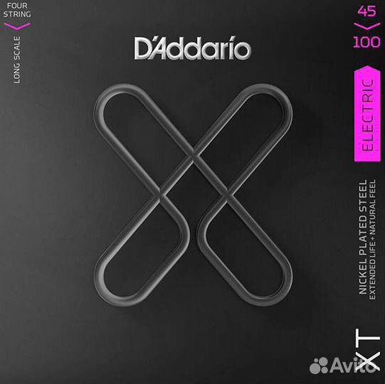 D'Addario XTB45100 XT Комплект струн