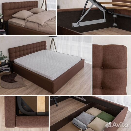 Кровать с матрасом 200х200 Марсель новая