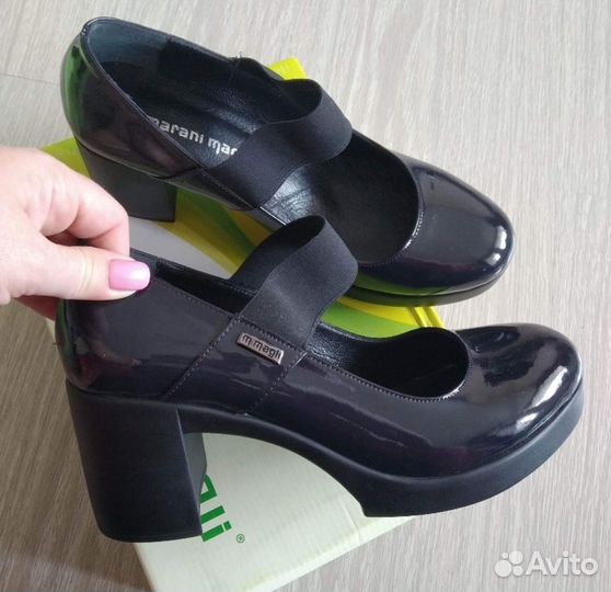 Туфли новые натуральная кожа 39