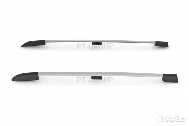 Рейлинги на крышу LADA Largus 2012- усилен серые