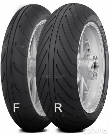 Полуслики Pirelli Wet 120/70/17 и 200/60/17