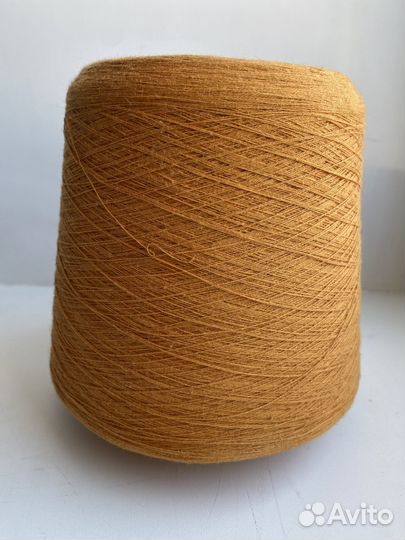 Итальянская пряжа на бобинах. Хлопок кашемир