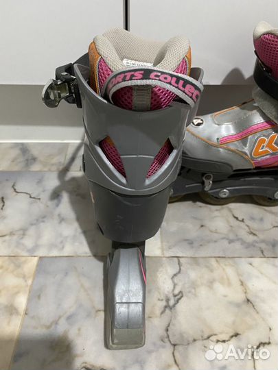 Роликовые коньки раздвижные 35 38