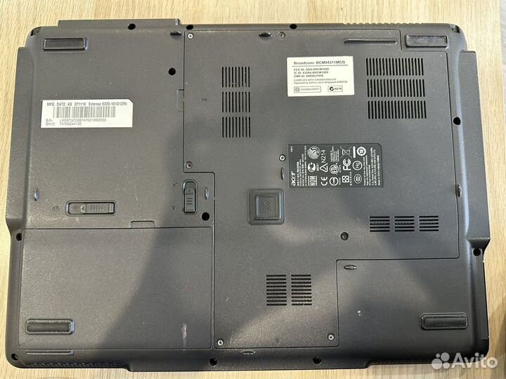 Ноутбук asus extensa 5220