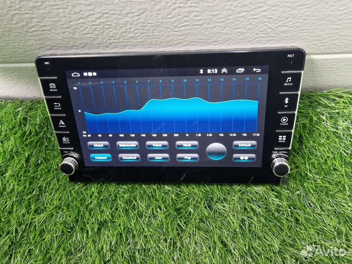 Магнитола Андроид IPS 9дюймов крутилка