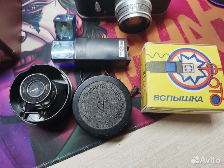 Плёночный фотоаппарат зоркий 4