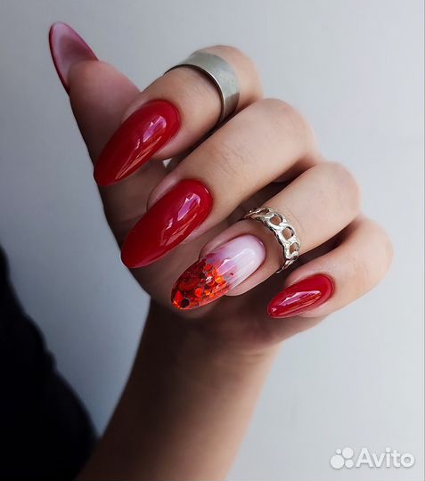 Маникюр, гель лак, ногти, шеллак Педикюр