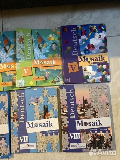 Mosaik немецкие учебники и тетради