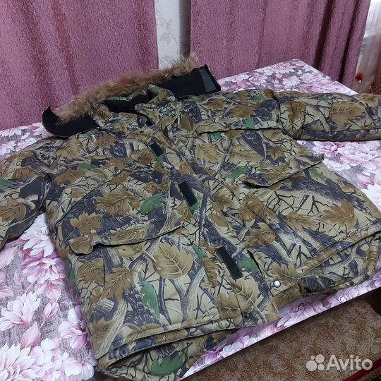 Зимний костюм мужской для охоты и рыбалки