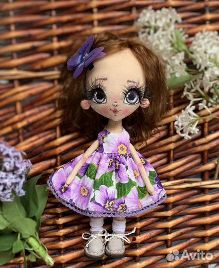 Кукла текстильная ручной работы