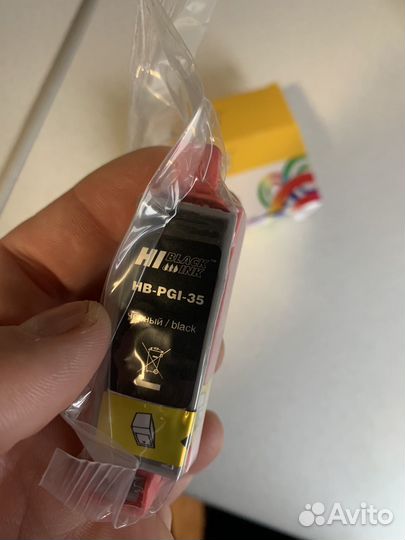 Картридж Hi black ink PGI -35