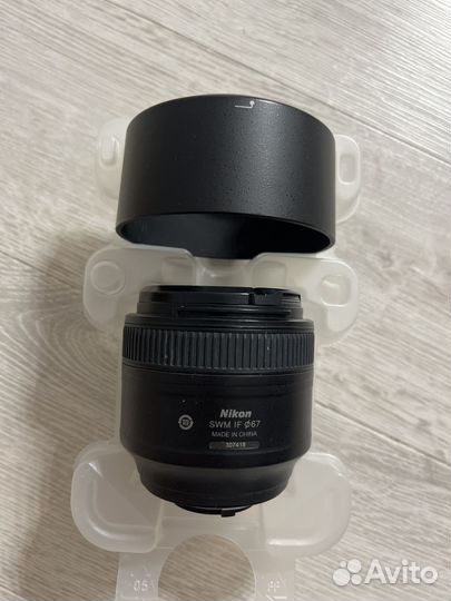 Объектив nikon 85mm f 1.8 G