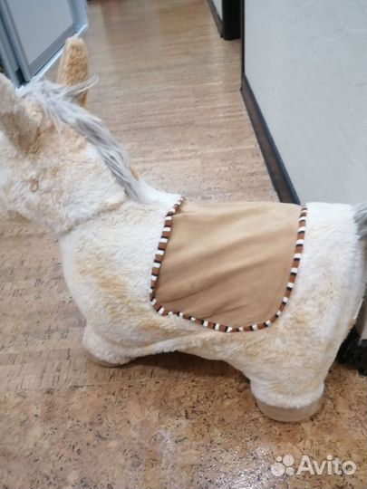 Лошадка-прыгала музыкальная