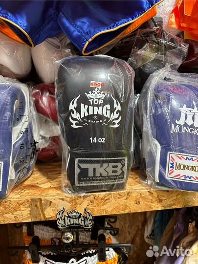 Боксерские перчатки twins, fairtex, top king