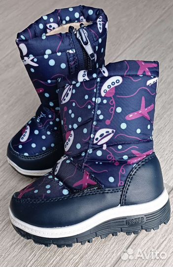 Сапоги для девочки 22р