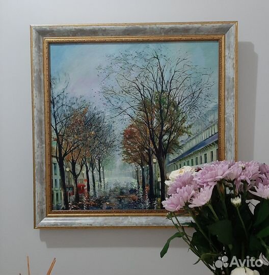 Картина маслом на холсте пейзаж