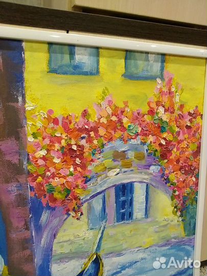 Картина Венеция. масло. мастихин.30*40