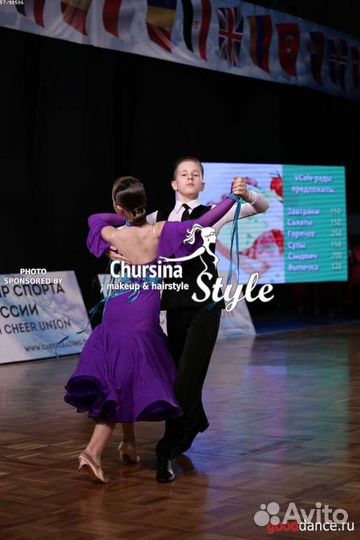 Платье для бальных танцев стандарт ю1