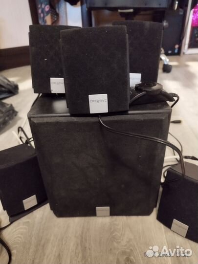Акустические колонки creative