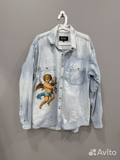 Джинсовая рубашка