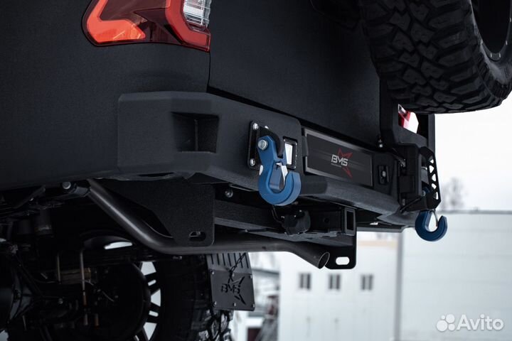 Фаркоп BMS для Toyota Hilux revo 2015+ под силовые
