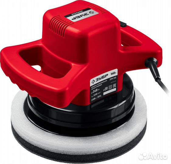 Полировальная машина (зпм-240) зубр