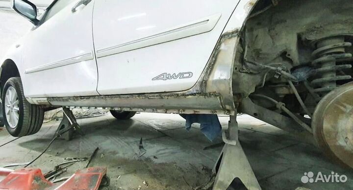 Ремонтные пороги Nissan Maxima Ниссан Кузовные