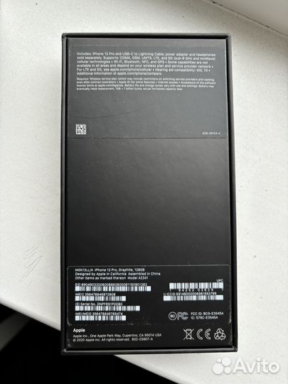 Коробка от iPhone 12 pro 128 gb