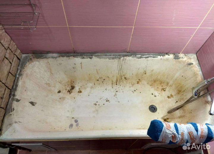 Реставрация ванн жидким акрилом в Санкт-Петербурге