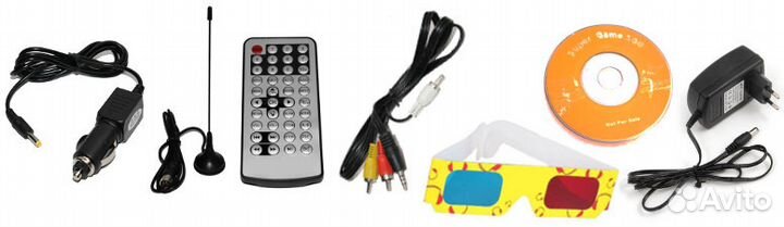 Портативный цифровой DVD-плеер 13