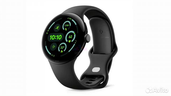 Pixel Watch 3 45mm WiFi Matte Black Case/Obsidian