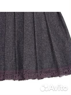 Школьная форма, сарафан синий 134