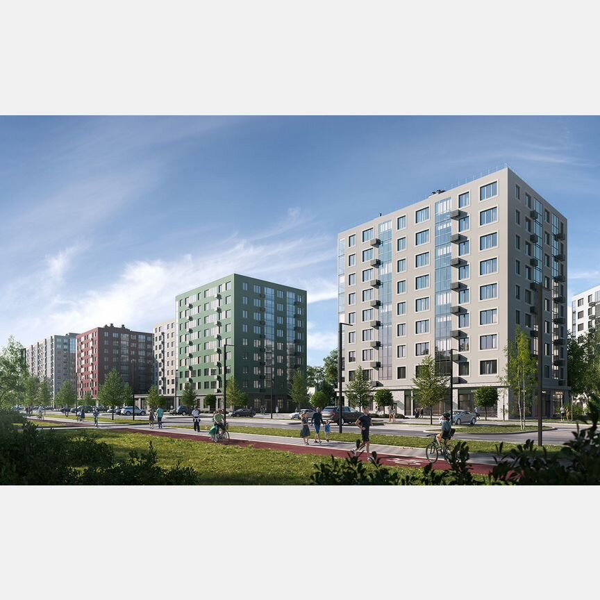 1-к. квартира, 34,6 м², 4/9 эт.