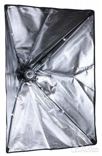 Светильник с софтбоксом 50х70, лампой и стойкой