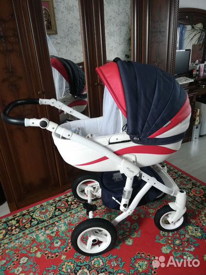 Коляска 2 в 1 adamex, в хорошем состоянии